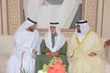 نهيان بن مبارك يحضر أفراح بن نقش الغرابي 