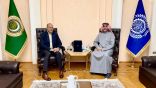 “المطيري” يستقبل “جبران” في مقر منظمة العمل العربية