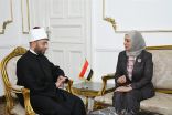 وزير الأوقاف المصري يستقبل سفيرة مملكة البحرين بمصر