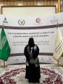 دفاطمة عبد الحق المهاجري المستشارة النفسية ورئيسة رواد العزيزية التطوعي بمكة     انطلاق فعاليات المؤتمر العالمي السادس للطب النبوي، في بريده