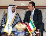 *مثمنًا دور دولة الكويت في تعزيز التضامن العربي*  *رئيس البرلمان العربي يلتقي مندوب الكويت الدائم لدى جامعة الدول العربية*