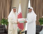 وزير الرياضة القطري يهنئ الياقوت بفوز مبادرة كرتنا ثقافتنا بجائزة الثقافة الرياضية العربي