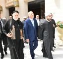 وزير الأوقاف ومحافظ القاهرة يشهدان صلاة الجمعة الأخيرة من رمضان بمسجد السيدة نفيسة رضي الله عنها بالقاهرة 