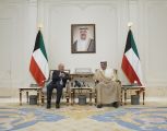 ولي عهد الكويت يستقبل أحمد أبو الغيط  الأمين العام للجامعة العربية يؤكد: علاقات الكويت بالجامعة خاصة وتاريخية 