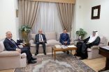 عقد اجتماع السفير /د. خالد بن محمد منزلاوي، الأمين العام المساعد ورئيس قطاع الشؤون السياسية الدولية و السفير/د .أندرياس باوم، سفير الاتحاد السويسري فوق العادة والمفوض لدى جمهورية مصر العربية 