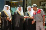 أمير منطقة تبوك يدشن مرحلة التشغيل الفعلي لمشروع النقل العام بالحافلات بمدينة تبوك