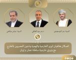 وزير الخارجية المصري يُجري اتصالين هاتفيين مع نظيريه العُماني والإيراني   