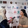 الفنانة التشكيلية البحرينية زكية زاده تشارك في ملتقى “التمكين بالفن” بالمتحف المصري الكبير