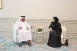 *رئيس البرلمان العربي يلتقي رئيسة اللجنة الوطنية لحقوق الإنسان في قطر ويؤكدان أهمية إطلاق ميثاق شرف أخلاقي عربي لتنظيم استخدامات الذكاء الاصطناعي*