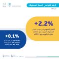 هيئة الإحصاء تعلن استقرار معدل التضخم السنوي عند 2.2% في مايو