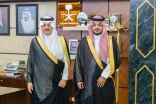 أمير المنطقة الشرقية يستقبل مدير نادي منسوبي وزارة الداخلية بالمنطقة