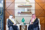 أمير المنطقة الشرقية يستقبل مدير عام الفروع بالهيئة العامة للنقل ويؤكد دعم القطاع