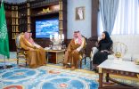 أمير الباحة يستقبل وزير السياحة ويناقشان سبل تعزيز قطاع السياحة في المنطقة