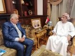 السفير عبد الله الرحبى يبحث مع رئيس مجموعة هالون العالمية فرص الاستثمار فى سلطنة عمان