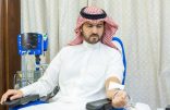 نائب أمير المنطقة الشرقية يشارك في حملة سمو ولي العهد للتبرع بالدم