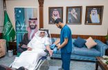أمين الشرقية يشارك في الحملة الوطنية للتبرع بالدم التي أطلقها ولي العهد