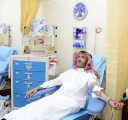 رئيس جامعة الإمام عبد الرحمن بن فيصل ومنسوبوها يتفاعلون مع حملة ولي العهد للتبرع بالدم