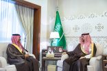 سمو نائب أمير المنطقة الشرقية يستقبل مدير فرع وزارة الإعلام بمناسبة تكليفه