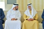 الشيخ نهيان بن مبارك يستقبل وفدًا من البرلمان العربي برئاسة اليماحي في مجلسه بأبوظبي