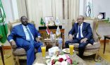 الأمين العام لمجلس الوحدة الاقتصادية العربية يستقبــل وكيل وزارة المالية والتخطيط الاقتصادي بالسودان