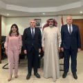 سفير لبنان لدى دولة الكويت يستقبل أمين عام الملتقى الإعلامي العربي لعرض الترتيبات الجارية لعقد الملتقى الإعلامي العربي يومي 29 و30 أكتوبر ببيروت