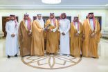 نائب أمير المنطقة الشرقية يستقبل رئيس وأعضاء نادي الاتفاق