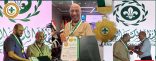 خلال المؤتمر الكشفي العربي الـ31 بدبي قلادة الكشاف العربي تُمنح للأمين العام للاتحاد العالمي الإسلامي للكشافة