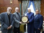 الإمام الأكبر خلال استقباله وفد الاتحاد العربي للتنمية… الأزهر شريك في دعم القضايا البيئية والتنموية