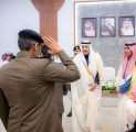 سمو أمير منطقة الباحة يستقبل المهنئين بعيد الفطر المبارك