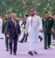 ملك الأردن يصل إلى جدة وسمو ولي العهد في مقدمة مستقبليه