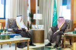 أمير المنطقة الشرقية يستقبل رئيس الهيئة الملكية للجبيل وينبع ويطّلع على أبرز إنجازات الهيئة ومشاريعها التطويرية