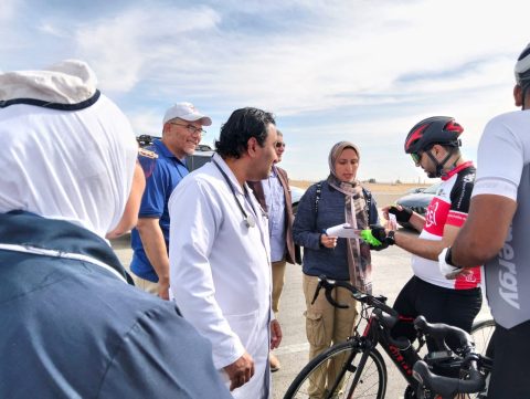 هيئة الرعاية الصحية تشارك في أعمال التأمين الطبي لبطولة الجمهورية للدراجات بمحافظة السويس للموسم الرياضي 2026/2025