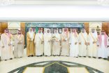 سمو أمير المنطقة الشرقية يستقبل رئيس مجلس إدارة جمعية قبس للقرآن والسنة والخطابة