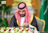 سمو ولي العهد يرأس جلسة مجلس الوزراء في جدة.