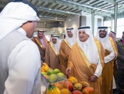 أمير تبوك يدشّن مهرجان المنتجات الزراعية 2026 بالمنطقة 