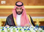 سمو *ولي العهد* يرأس جلسة مجلس الوزراء في جدة.