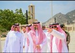 نائب أمير جازان يتفقّد مشروع تطوير مطل محافظة العارضة
