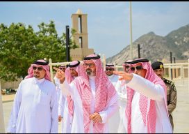 نائب أمير جازان يتفقّد مشروع تطوير مطل محافظة العارضة