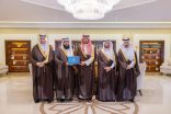 سمو نائب أمير المنطقة الشرقية يستقبل الرئيس التنفيذي لجمعية البر بالمنطقة