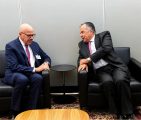 فهمي يبحث مع الزياني أمن الملاحة في الخليج وتنسيق المواقف العربية بالأمم المتحدة