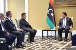 الأمين العام لجامعة الدول العربية يلتقي رئيس المجلس الرئاسي الليبي