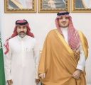 شاعر الأمراء يرحب بصاحب السمو الملكي وزير الداخليه
