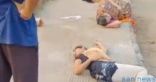 ضحايا حادث تسرب الغاز السام بقرية #هندية ملقون في الشوارع.. #فيديو