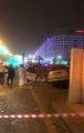 بالفيديو : إنهيار مبنى وتحطم سيارتين في الرياض