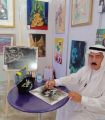 الأنباء العربية  في لقاء خاص مع رائد فن الرسم بدخان الشمعة