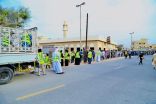 بحضور محمد بن هويدن   مبادرة ” الخير في عيال زايد” توزع 500 وجبة لإفطار الصائمين 