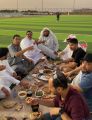  افطار اهالي المضايا يعود بعد عامين بأطول مادبة تجاوزت 140 مترا.