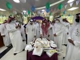 مستشفى الملك فهد التخصصي بتبوك تقيم حفل معايدة لمنسوبيها 