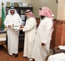 رجل الأعمال عبدالله بن محمد المداني يتسلم العضوية الشرفية لجمعية ترتيل لتحفيظ القرآن بالباحة