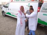 حملة تطعيم ميداني  يطلقها مركز الخرائق  بالطائف.